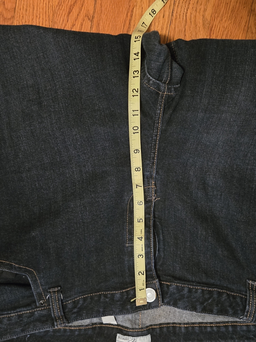 Venezia Women Darkwash Bootcut Jeans with Multicolor Pocket Stitching 28W - Picture 4 of 8